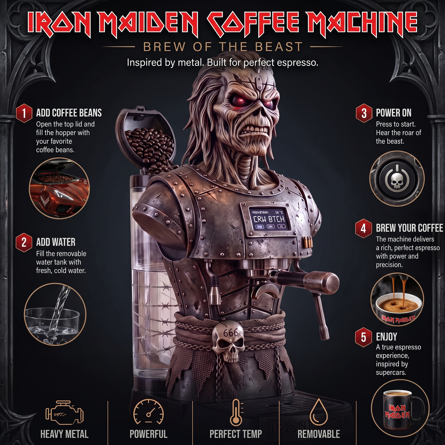 RockNRoll Coffee Machine