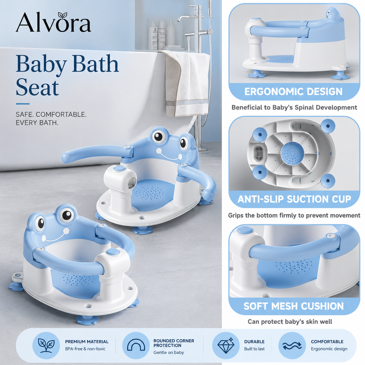Alvora™ Bath Seat