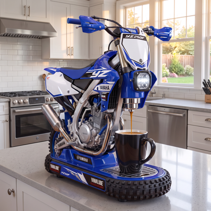 Dirt Bike Coffee Machine