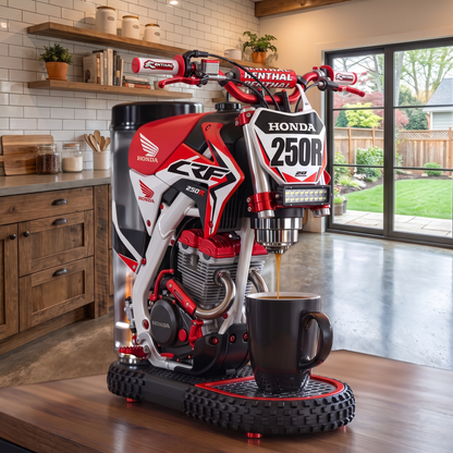 Dirt Bike Coffee Machine