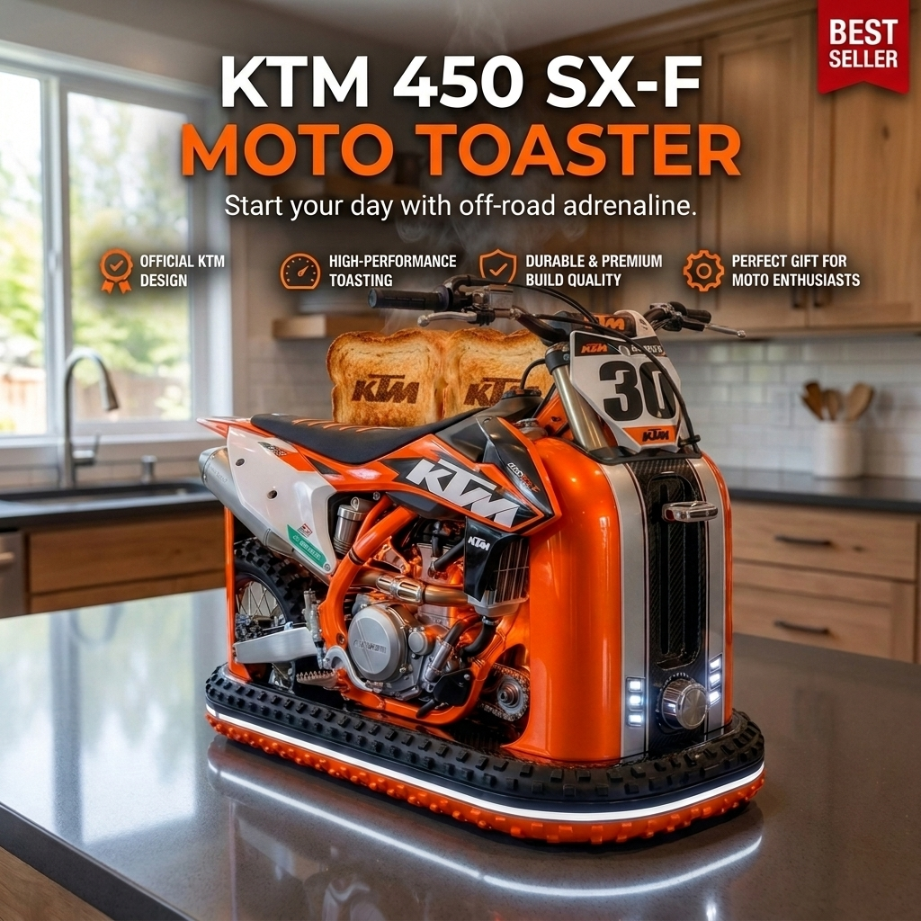 Dirt Bike Toaster