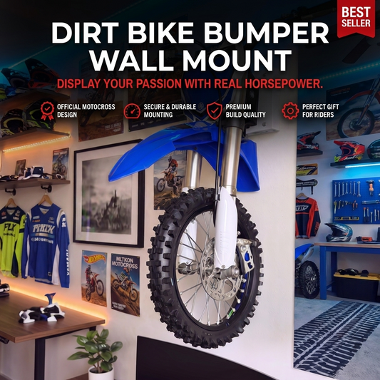 Dirt Bike Bumper Wall Mount™