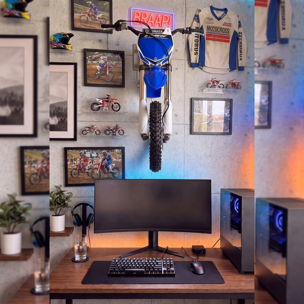 Dirt Bike Bumper Wall Mount™