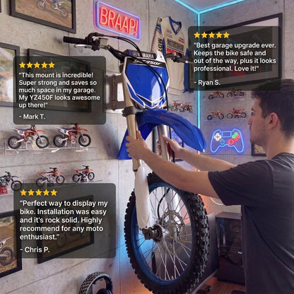 Dirt Bike Bumper Wall Mount™