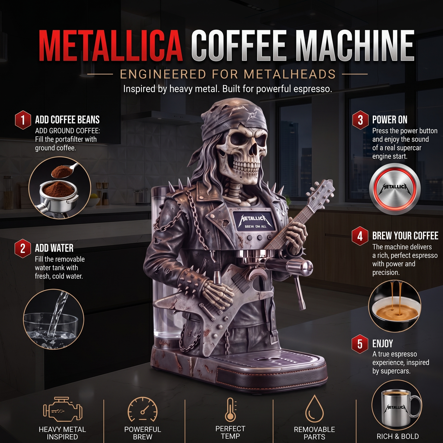 RockNRoll Coffee Machine